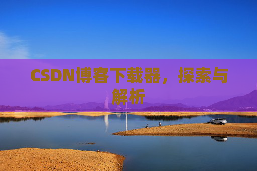 CSDN博客下载器，探索与解析